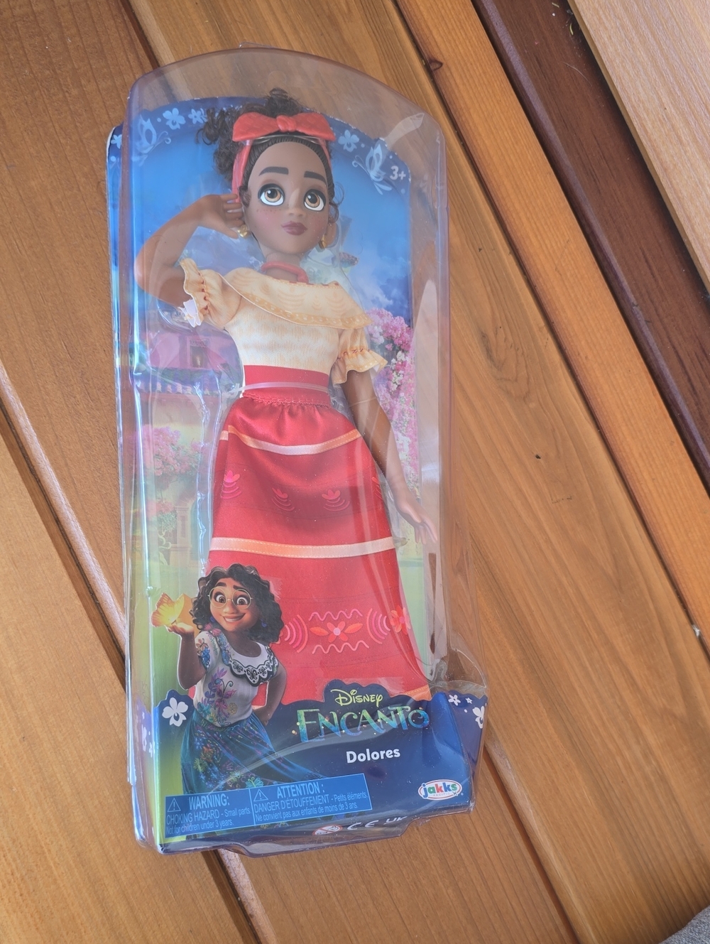 Disney Dolores Encanto Doll - Red & Cream Outfit